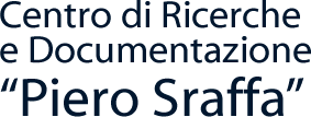 Centro di Ricerche e Documentazione Piero Sraffa