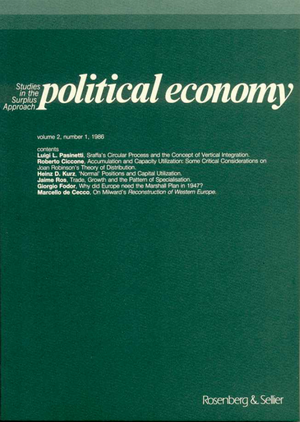 Political Economy vol. 2, n. 1, 1986