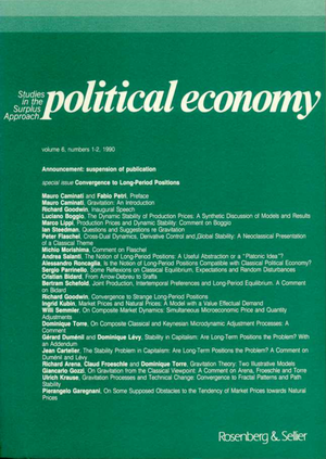 Political Economy vol. 6, n. 1-2, 1990